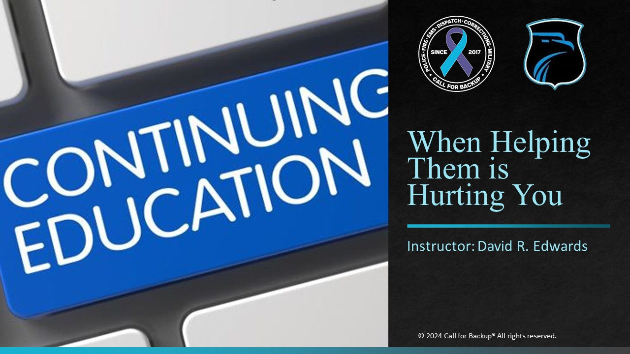 2024 Virtual Series: When Helping Them is Hurting You