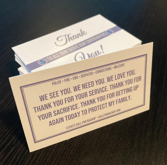 Thank You Cards - Pack of 50