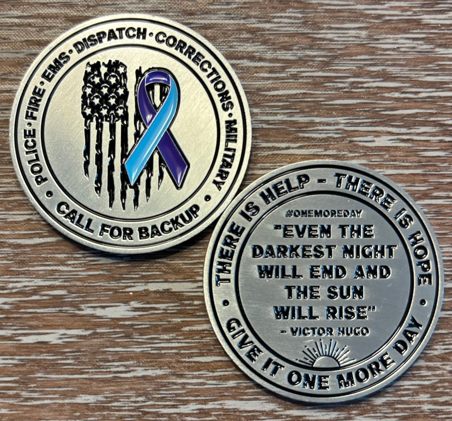 #ONEMOREDAY Challenge Coin