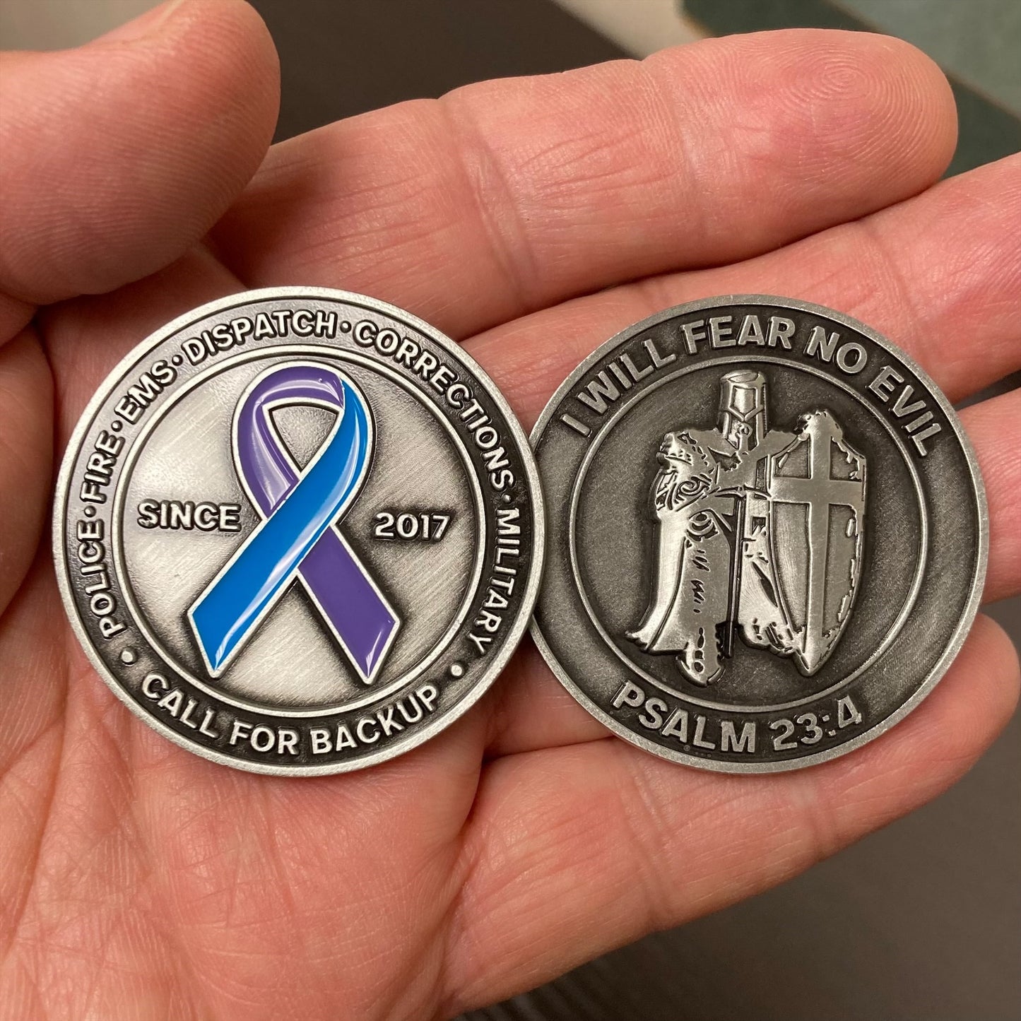 Fear No Evil Challenge Coin